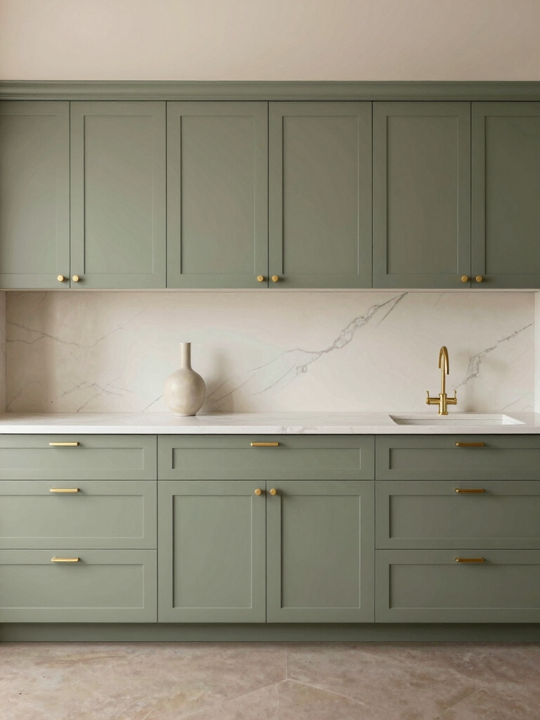 timeless sage and cream