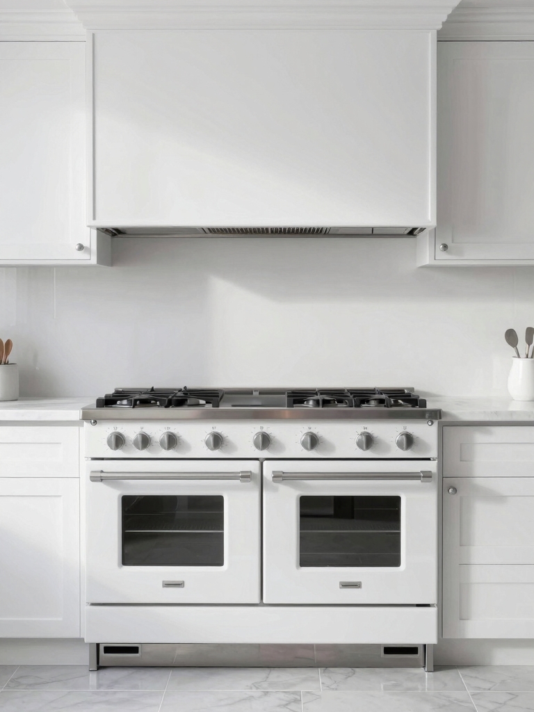 timeless white kitchen appeal