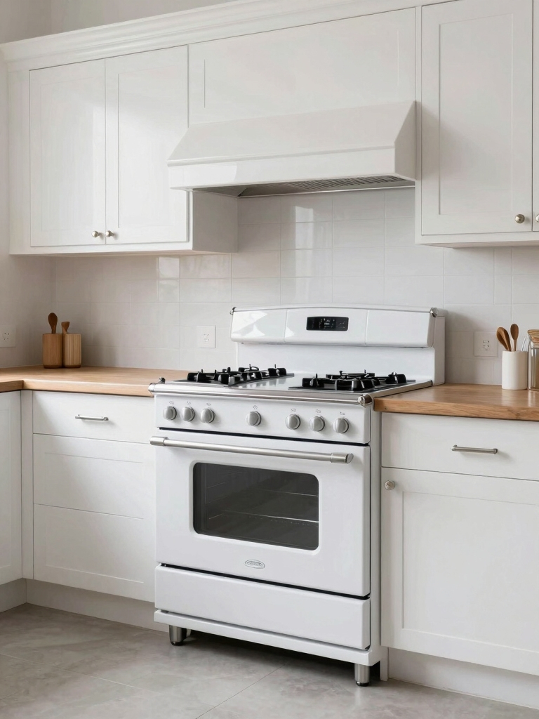 timeless white kitchen elegance