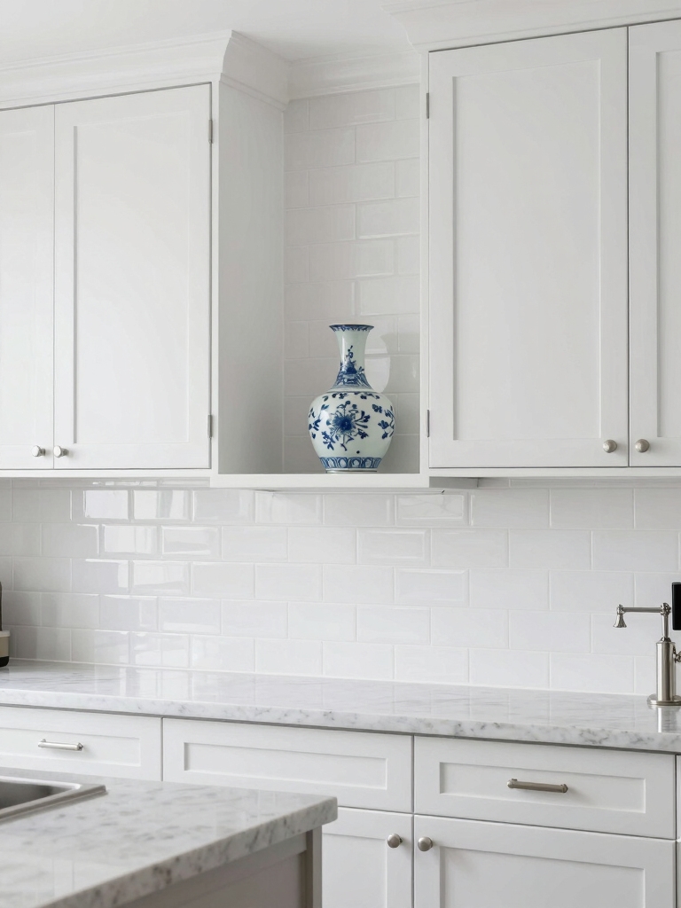 timeless white subway tile