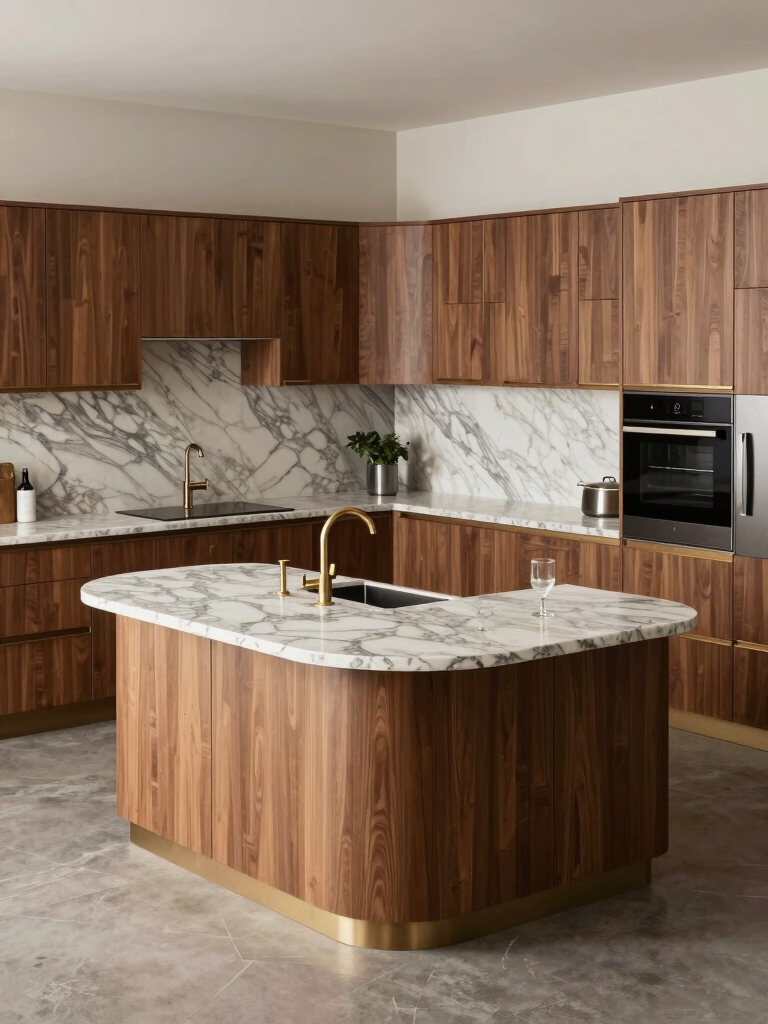 u shaped kitchen designs