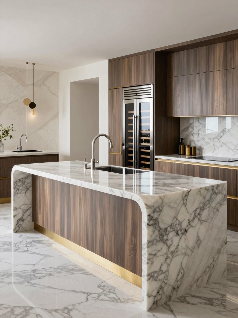 ultra gloss slab island maintenance