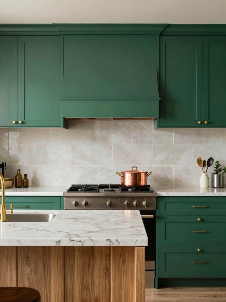 unforgettable green cabinet kitchens