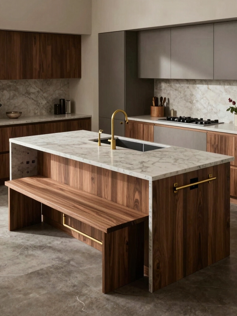 versatile kitchen island design