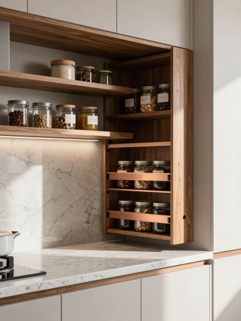 vertical storage for organization