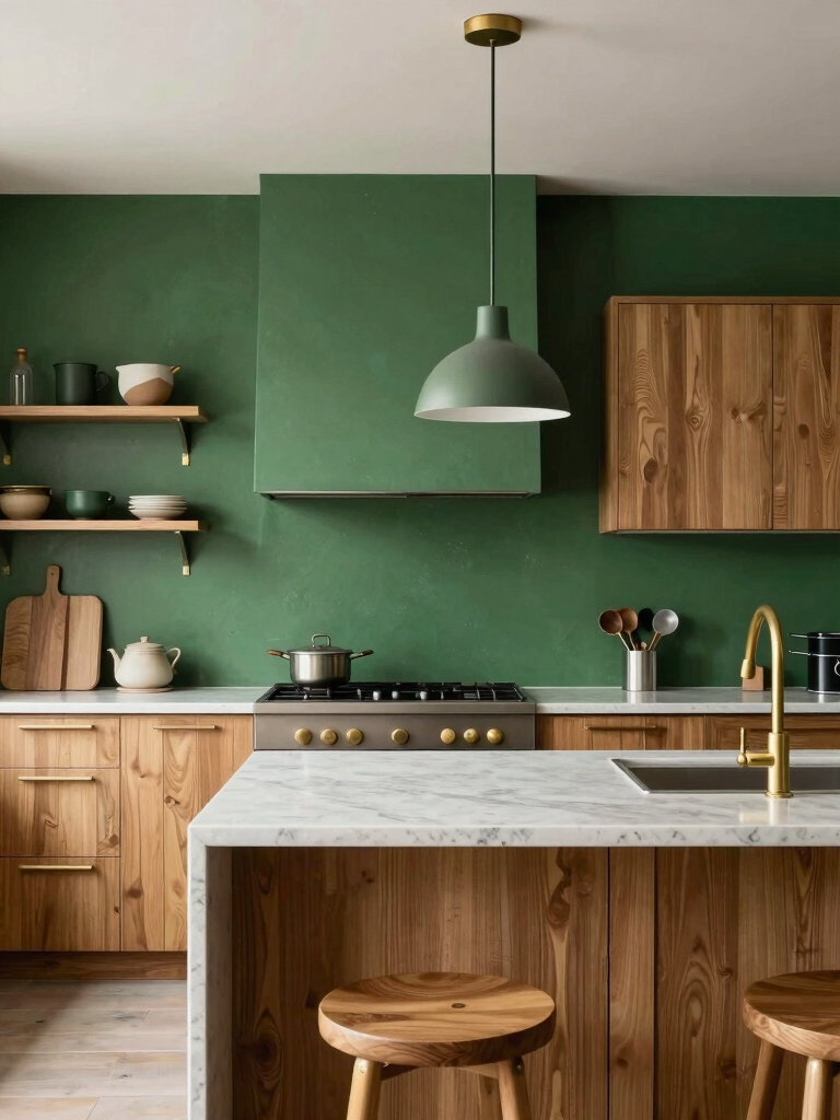 vibrant inviting kitchen ambiance