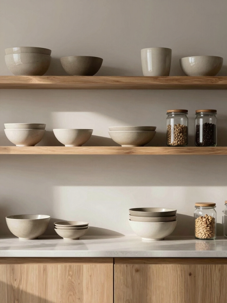 visual organization for calm