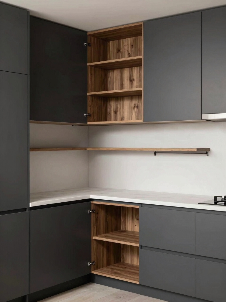 wall mounted kitchen organization solutions