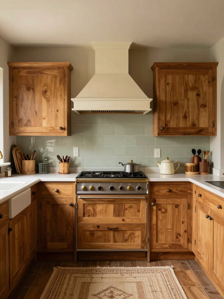 warm cohesive kitchen palette
