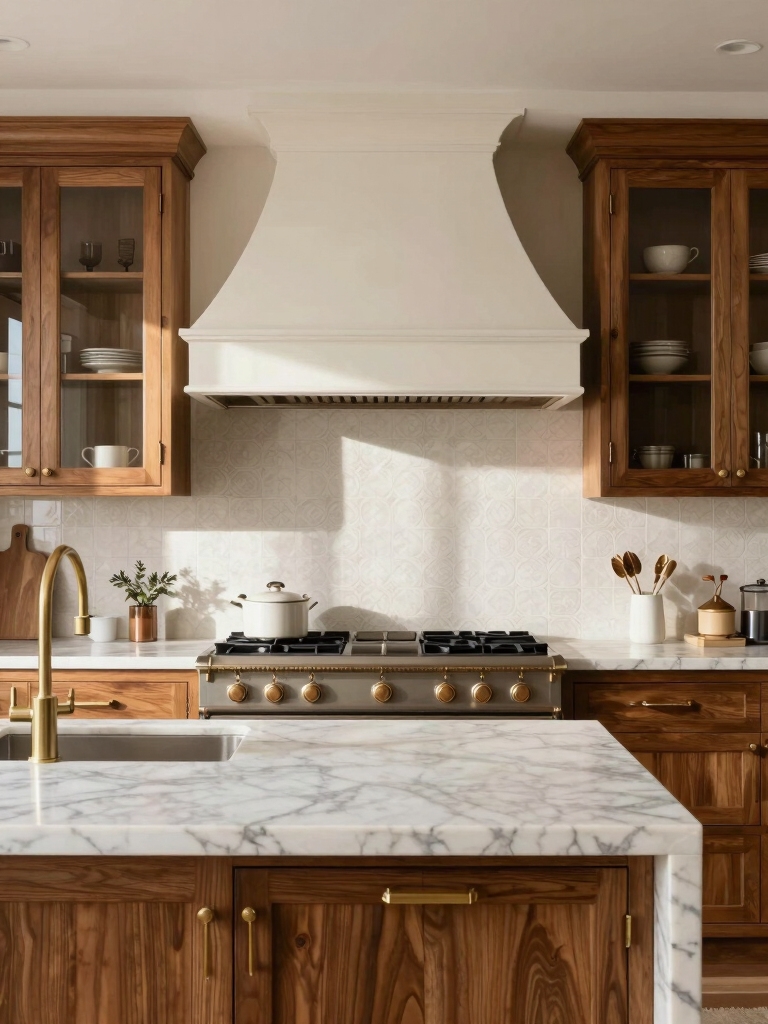 warm inviting kitchen lighting