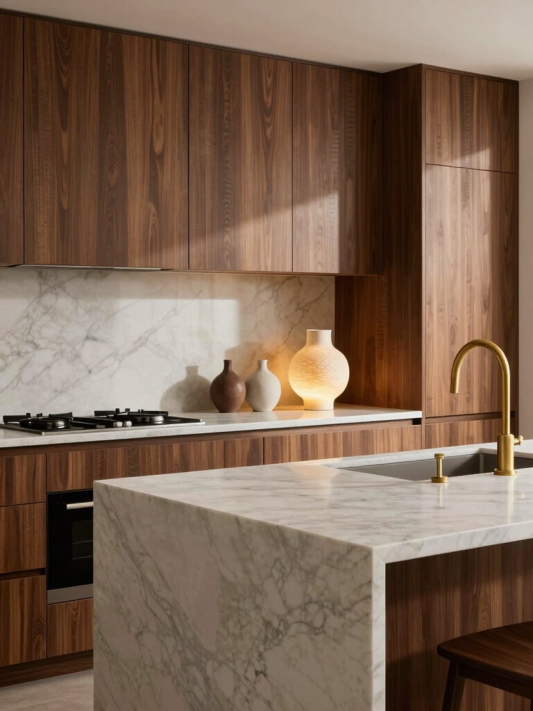 warm lighting unifies spaces