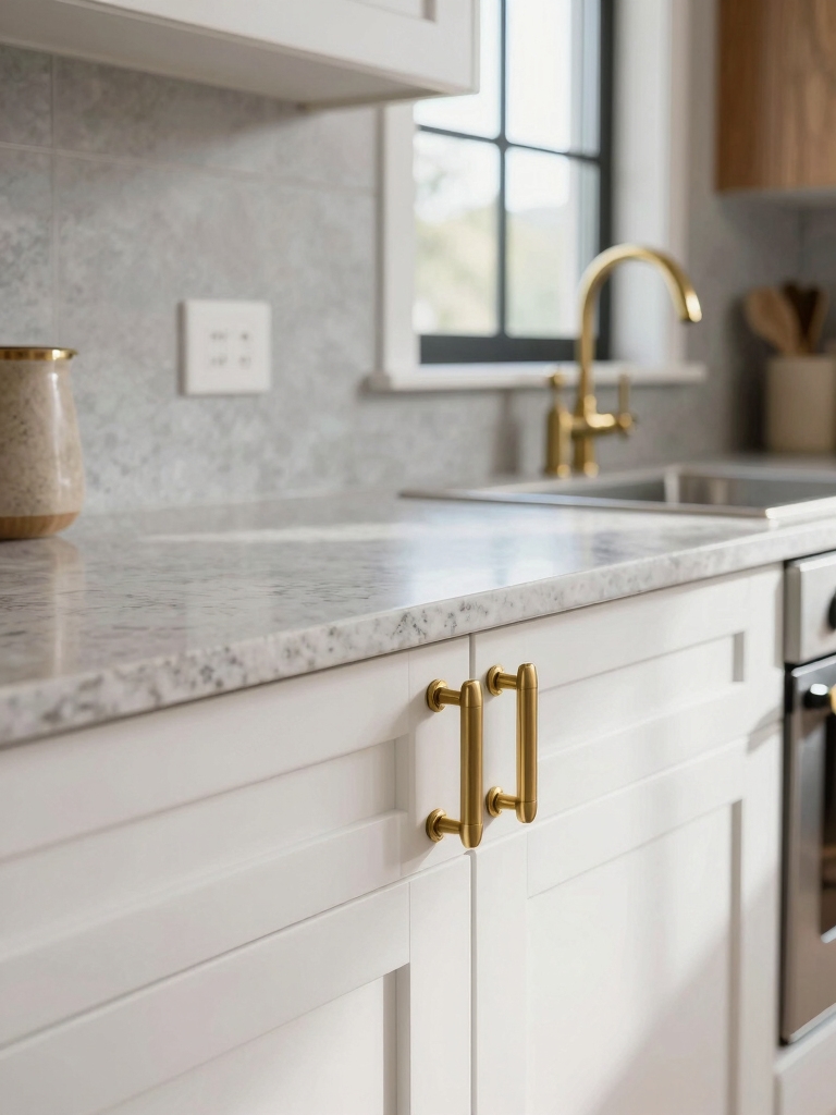 warm vintage brass elegance