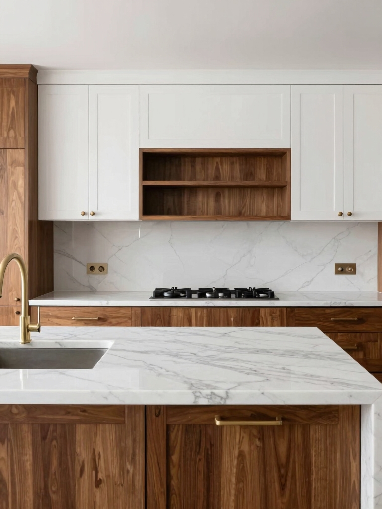 warm wood crisp white