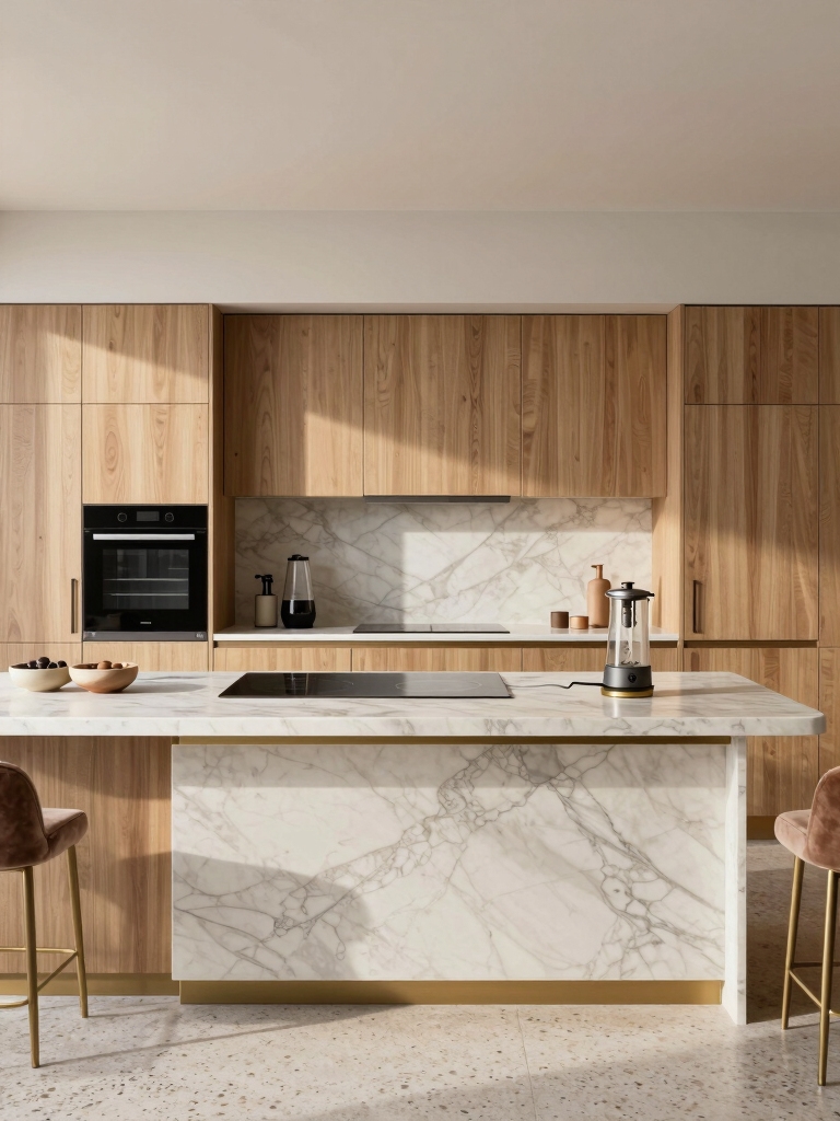 wellness focused kitchen atmosphere design
