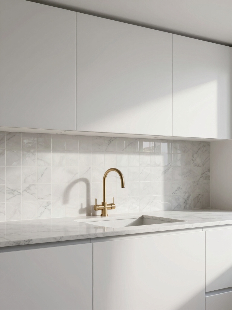 white cabinets inspire backsplash choices