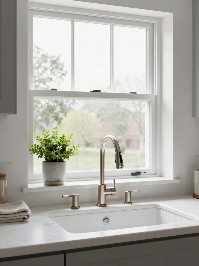 window view enhances dishwashing