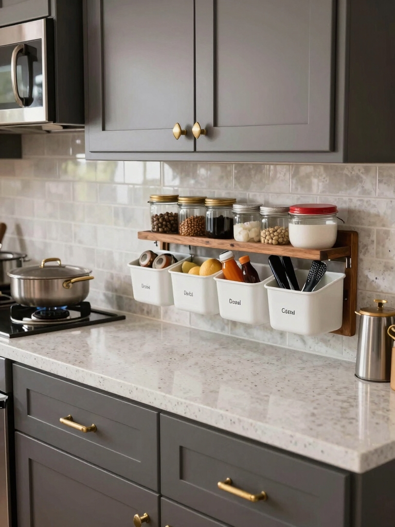 zone based kitchen organization tips